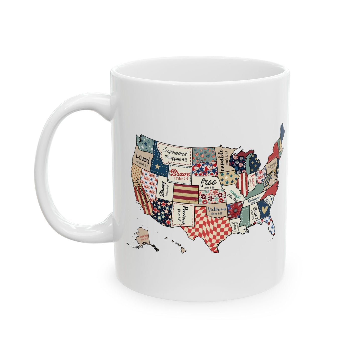 USA QUILTS MUG