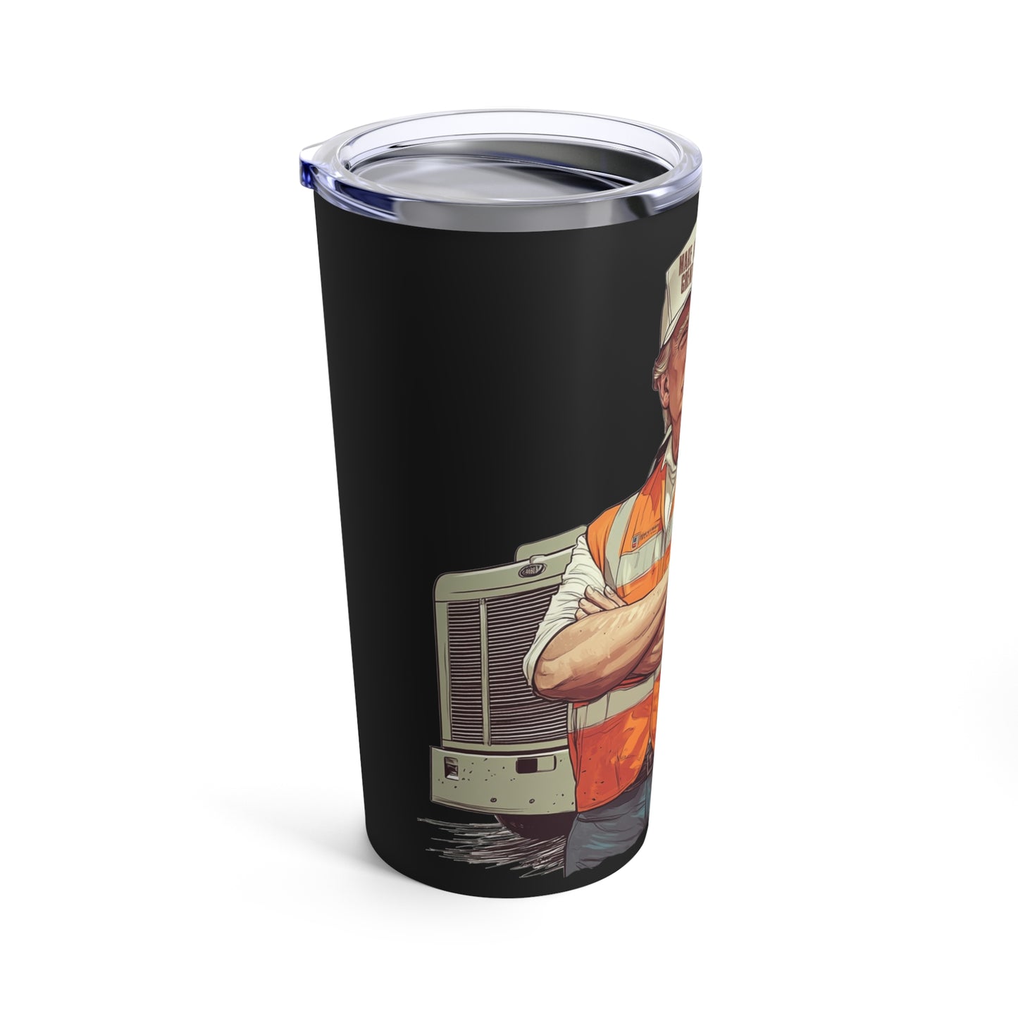 TRUMP MAGA TRAILER TUMBLER