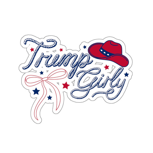 TRUMP GIRLY STICKER