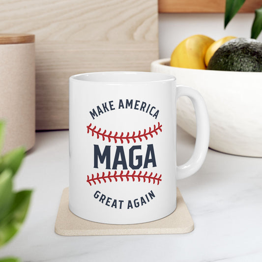 MAGA BASEBALL MUG