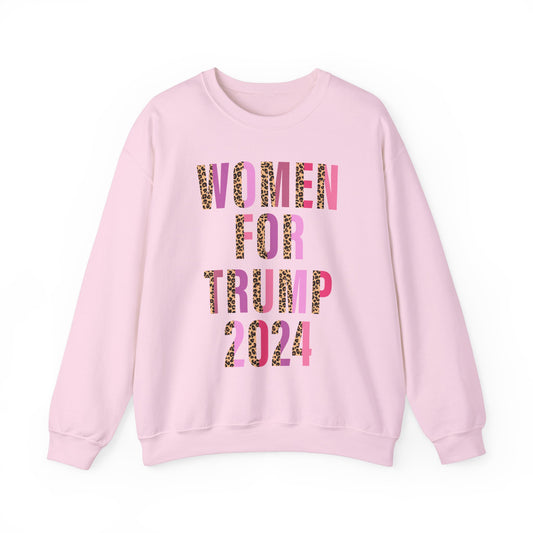 WOMEN FOR TRUMP 2024 SWEATSHIRT