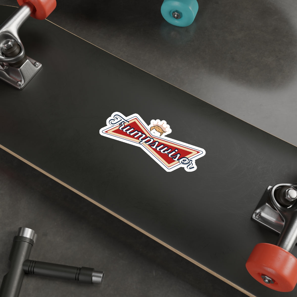 TRUMPSWISER STICKER