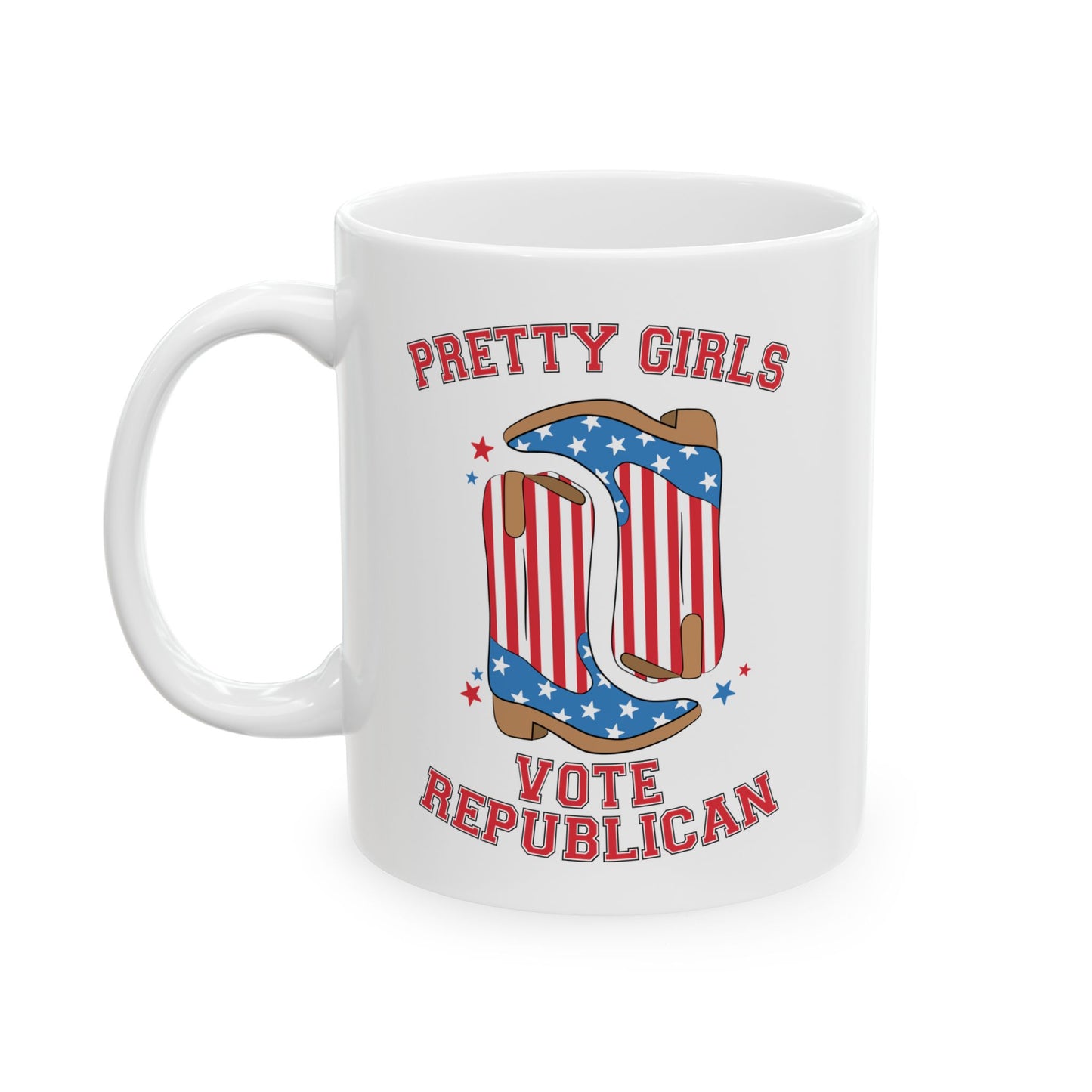 PRETTY GIRLS VOTE REPUBLICAN MUG