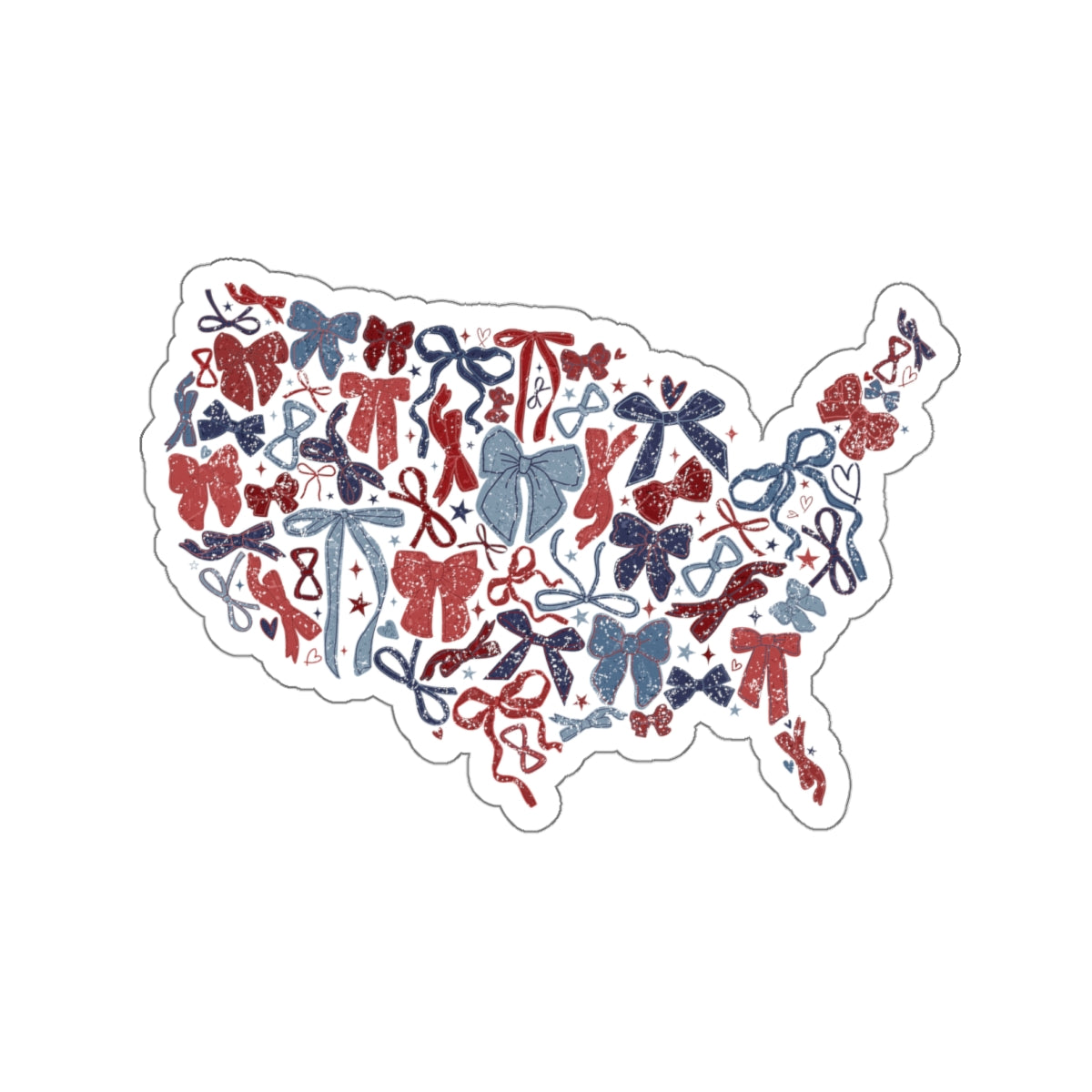 USA BOWS STICKER