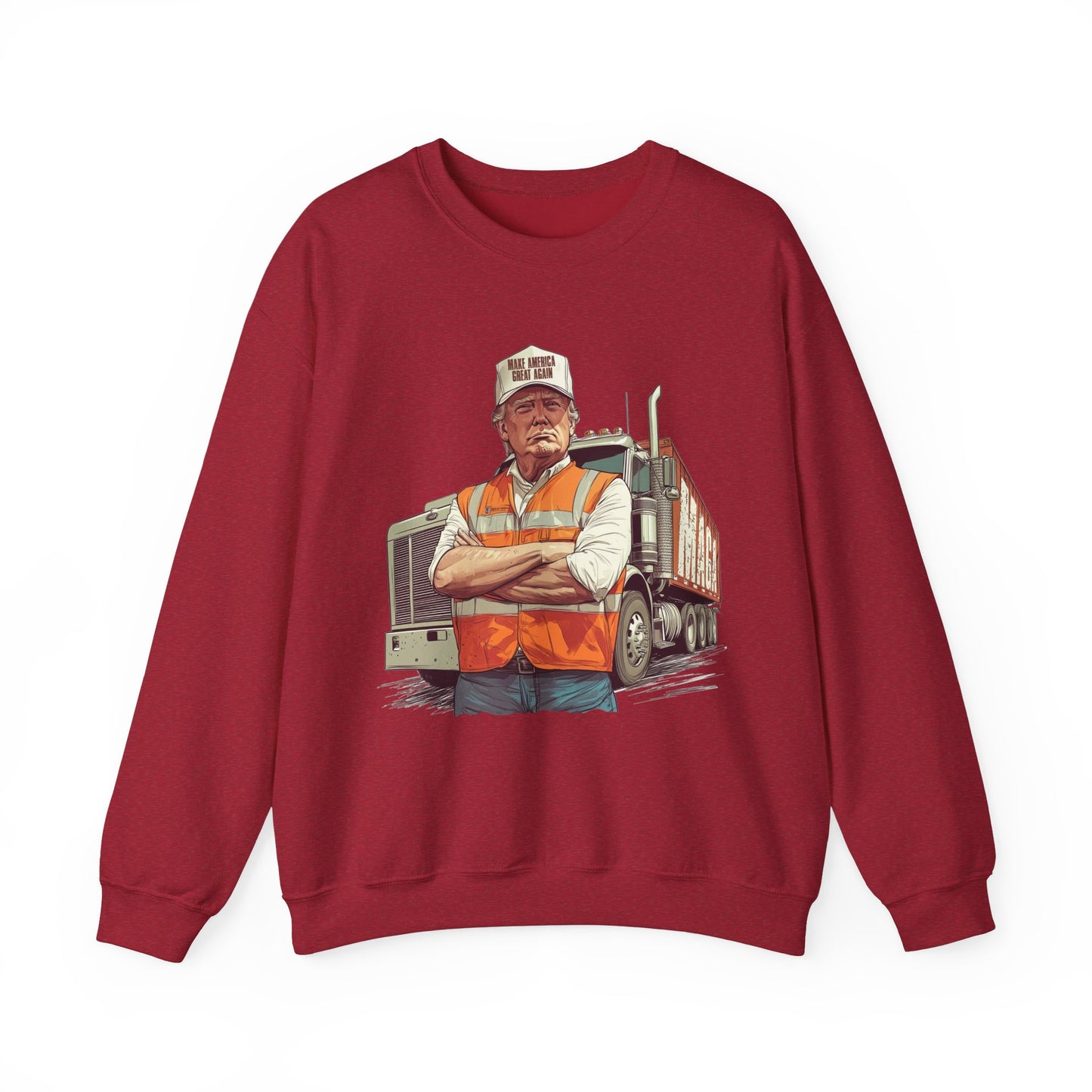 TRUMP MAGA TRAILER SWEATSHIRT