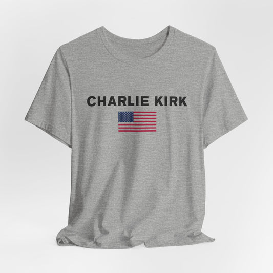 CHARLIE KIRK - USA FLAG