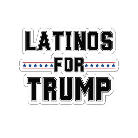 LATINOS FOR TRUMP STICKER