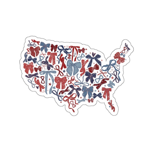USA BOWS STICKER