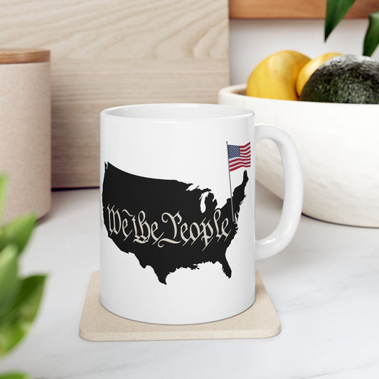 WE THE PEOPLE USA MUG