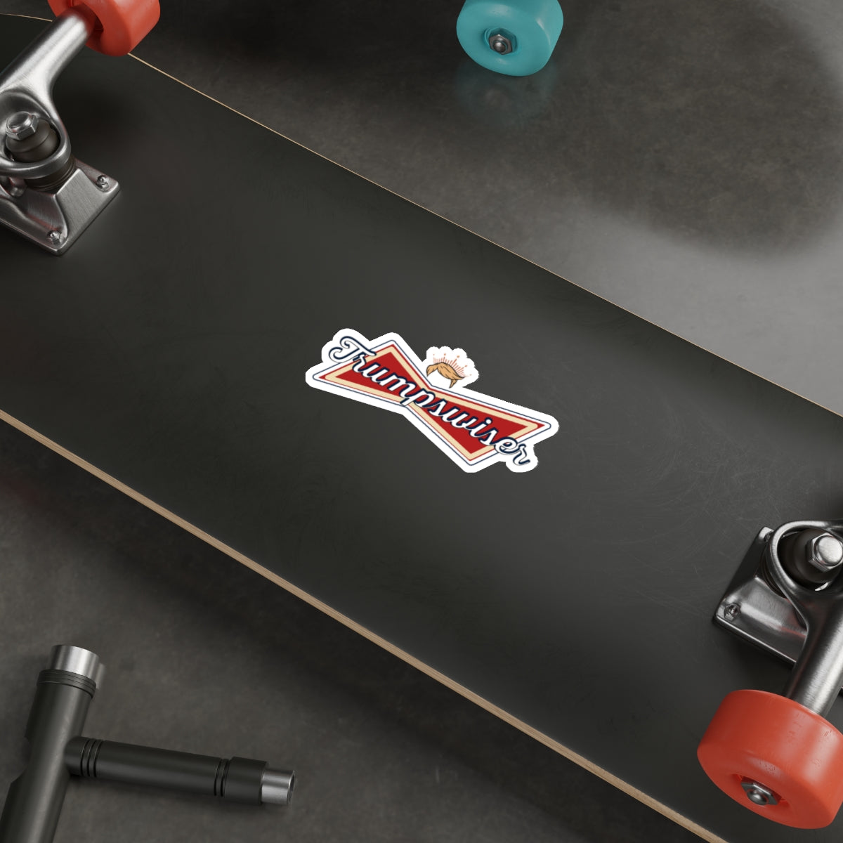 TRUMPSWISER STICKER