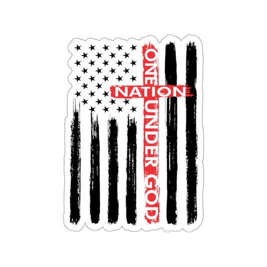 ONE NATION UNDER GOD STICKER