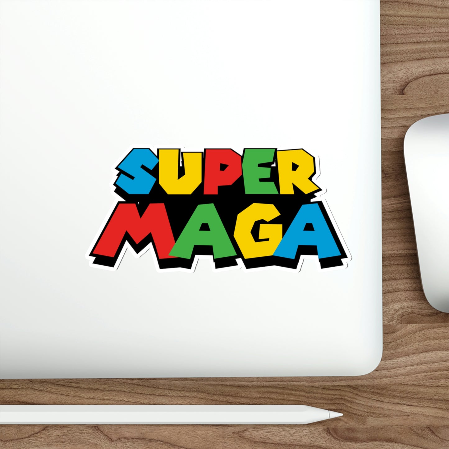 SUPER MAGA STICKER