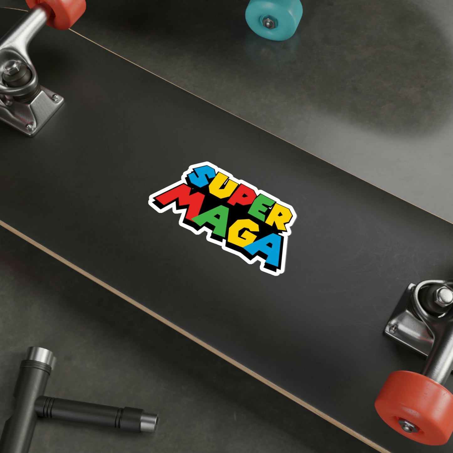 SUPER MAGA STICKER