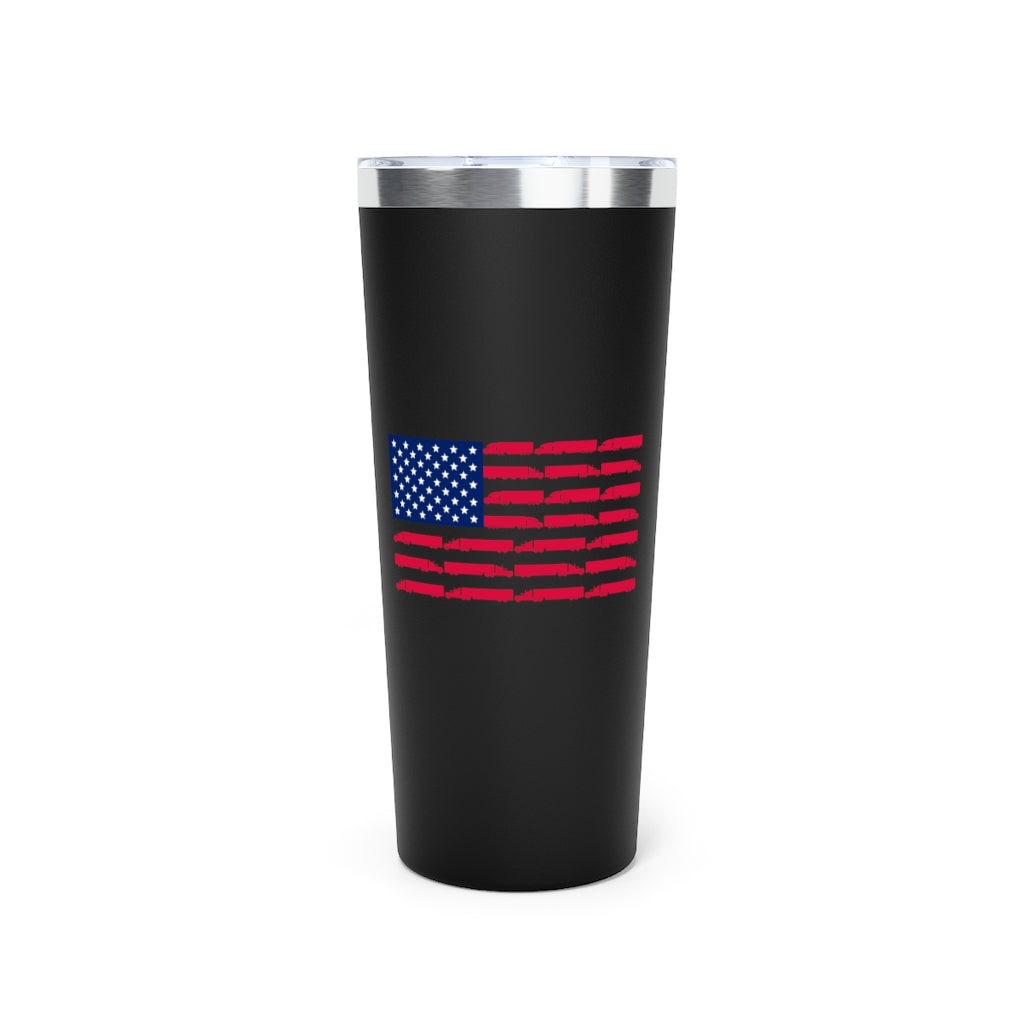 AMERICAN TRUCKERS TUMBLER