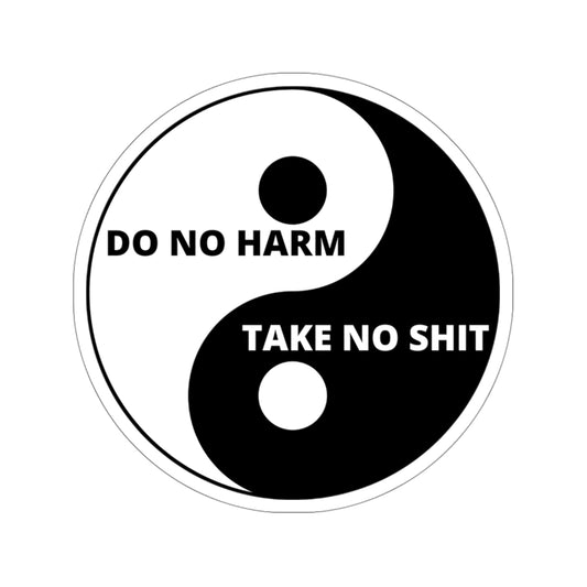 PATRIOT YING YANG STICKER