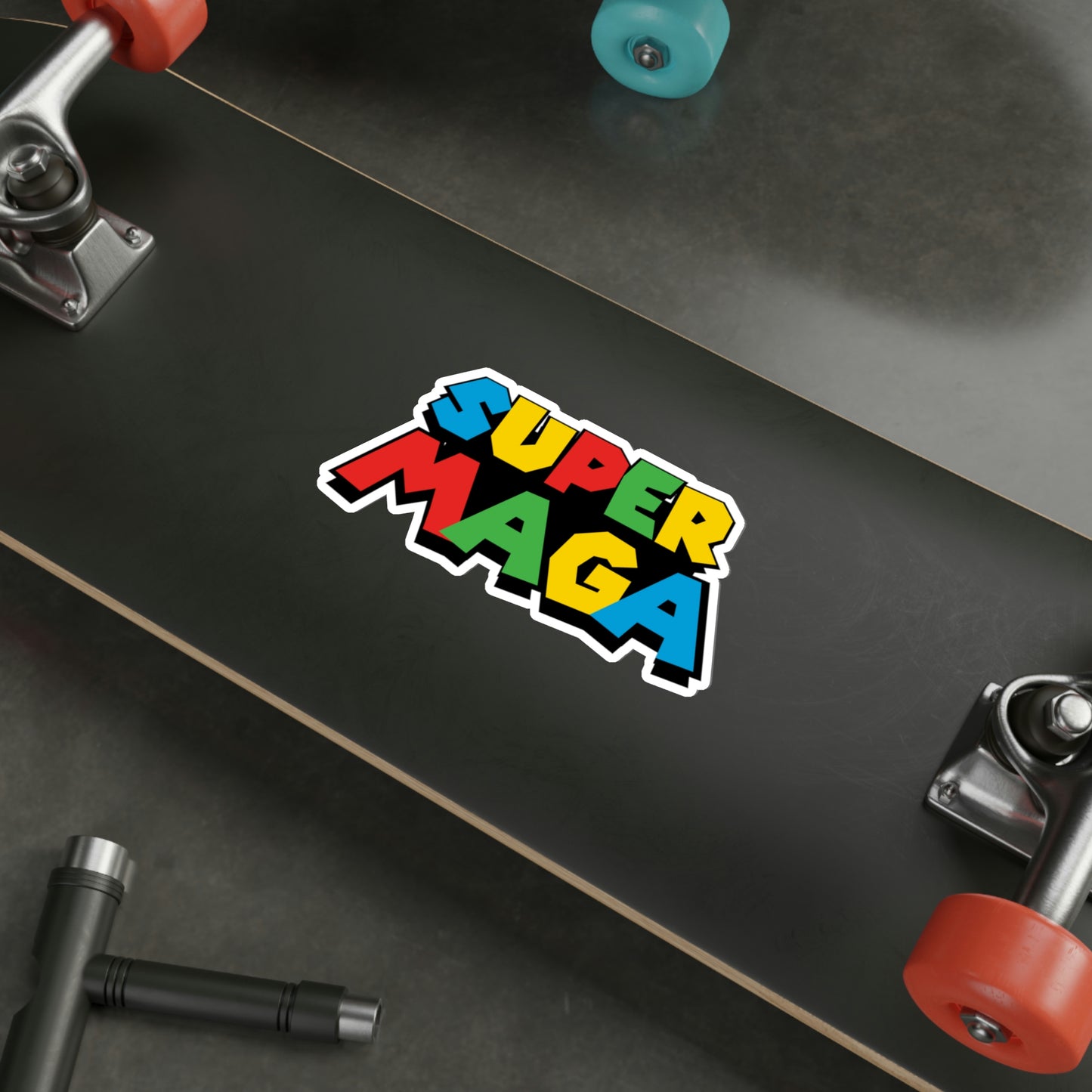 SUPER MAGA STICKER