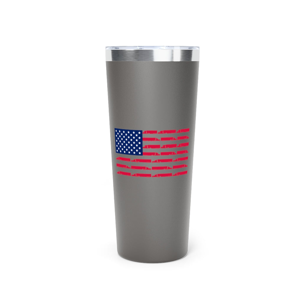 AMERICAN TRUCKERS TUMBLER
