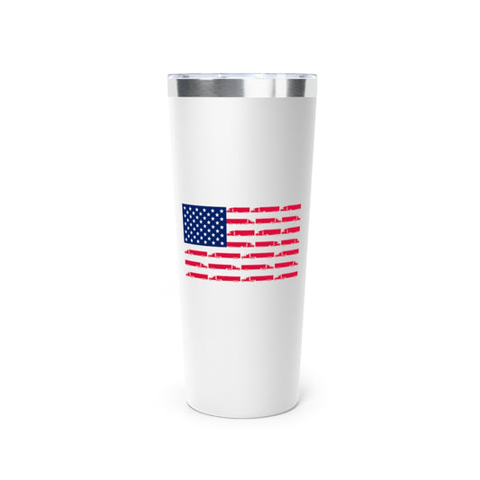 AMERICAN TRUCKERS TUMBLER