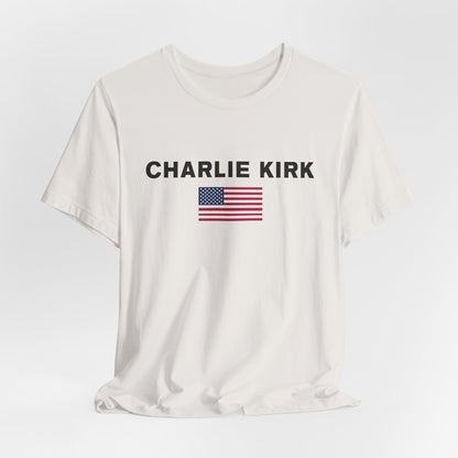 CHARLIE KIRK - USA FLAG