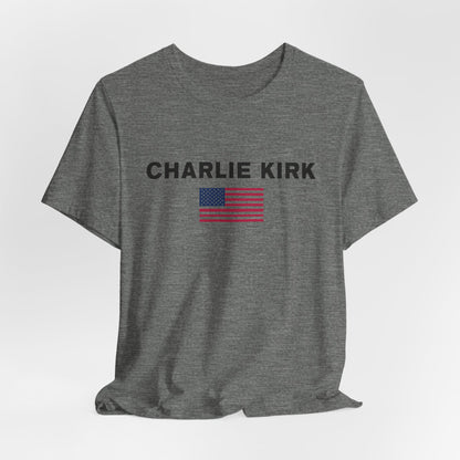 CHARLIE KIRK - USA FLAG