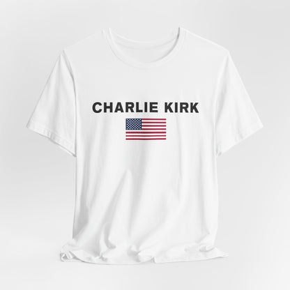 CHARLIE KIRK - USA FLAG