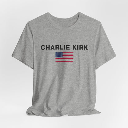 CHARLIE KIRK - USA FLAG