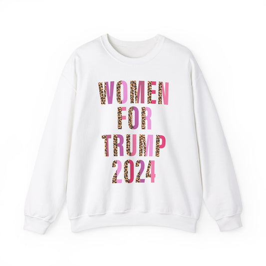 WOMEN FOR TRUMP 2024 SWEATSHIRT