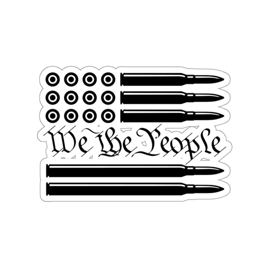 WE THE PEOPLE BULLET STICKER