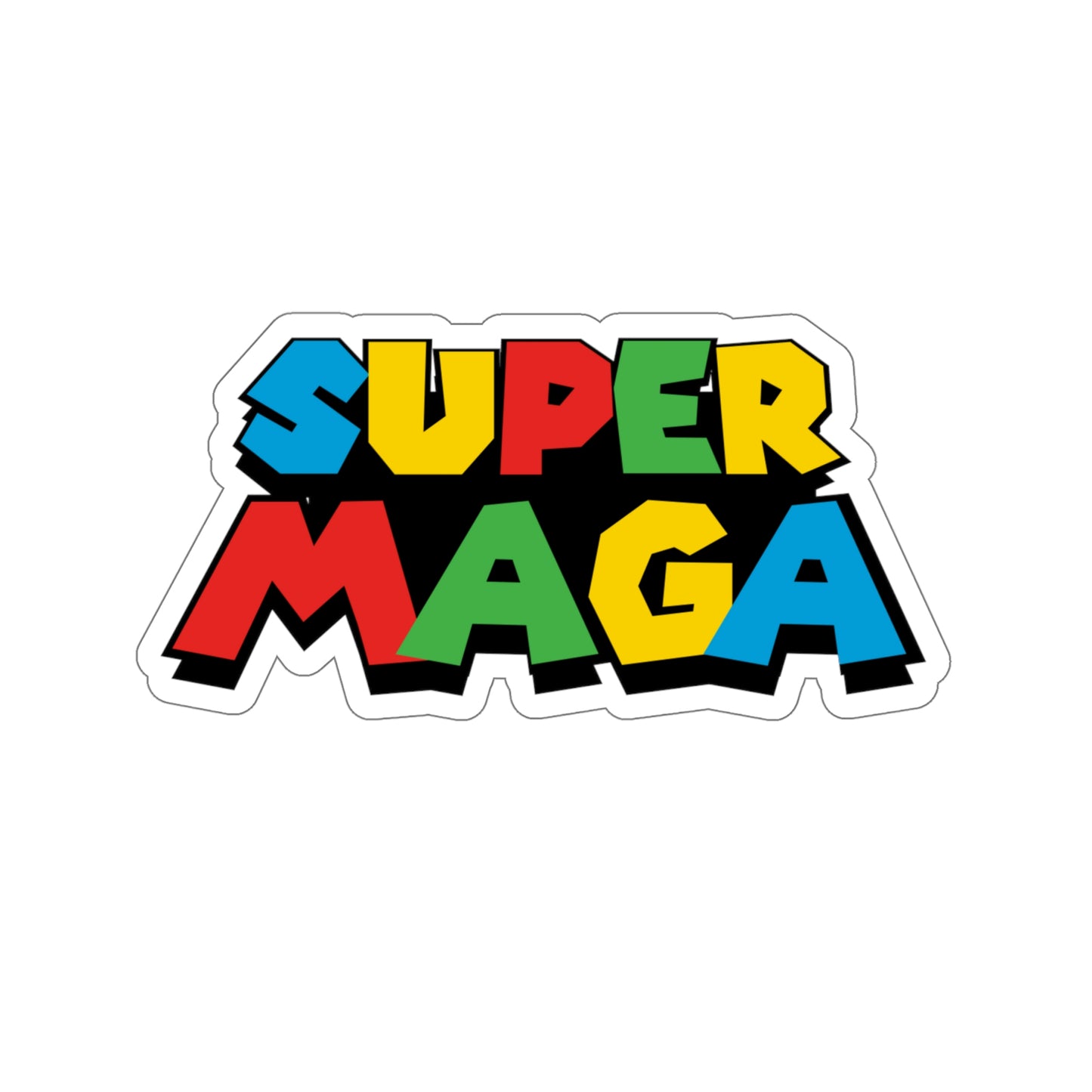 SUPER MAGA STICKER